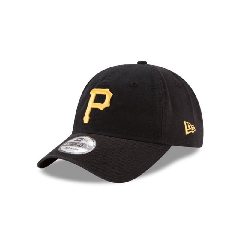 MLB Pittsburgh Pirates Core Fit 49Forty Fitted (OHX9434) - Black New Era Caps